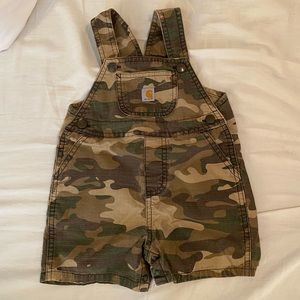 Baby Carhartt Overalls 18mo Shortalls